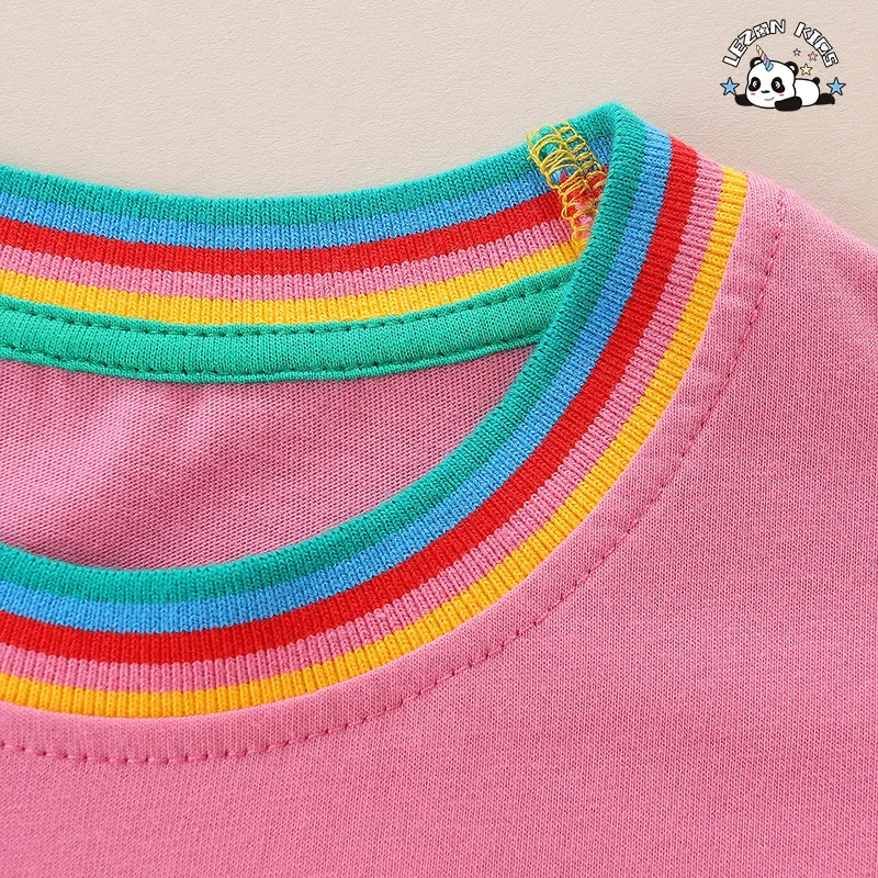 LEZONKIDS - Customizable High Quality Toddler Girl Clothes Cotton Long Sleeve Girls Dresses Kids Clothes Girls Dress